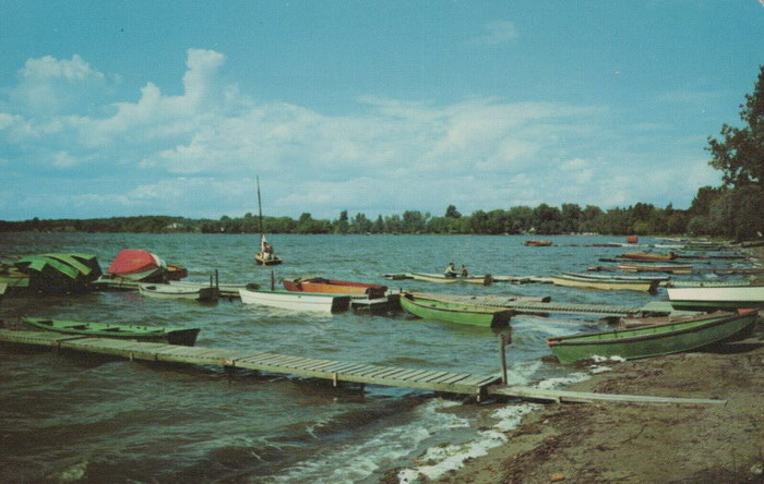 Wamplers Lake Old Post Card 3 (newer photo)